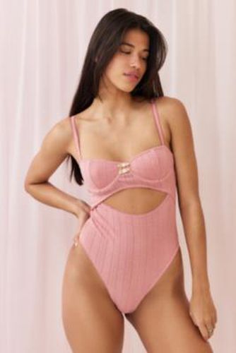 Body en pointelle Megan en Vieux rose taille: 32C - Wild Lovers - Modalova