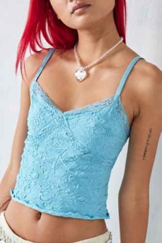 UO - Caraco croisé en dentelle - Urban Outfitters - Modalova
