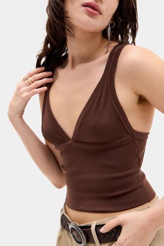 Haut court découpé sans couture UO Jade par en taille: XS - Urban Outfitters - Modalova
