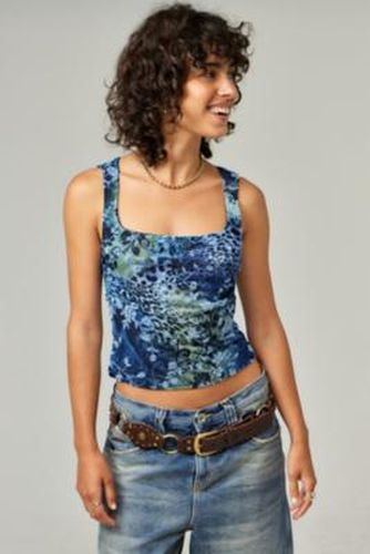 Haut en maille florale Elora de UO par en taille: Small - Urban Outfitters - Modalova