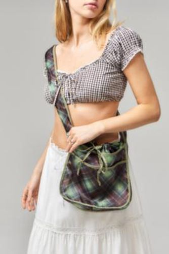 Sac à Bandoulière en Organza à Carreaux UO par en - Urban Outfitters - Modalova