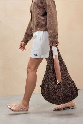 Sac fourre-tout en toile souple imprimé léopard Flo en taille: TAILLE UNIQUE - BDG - Modalova