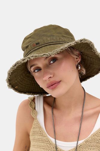 Chapeau Boonie effiloché en taille: TAILLE UNIQUE - BDG - Modalova