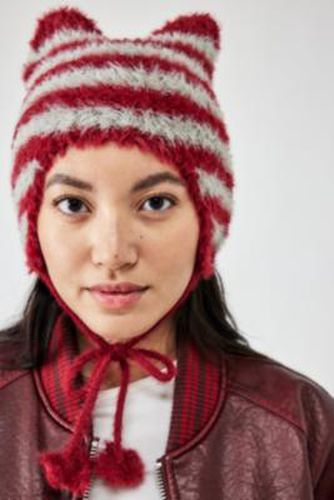 UO - Bonnet tricoté avec cache-oreilles par en Grey - Urban Outfitters - Modalova