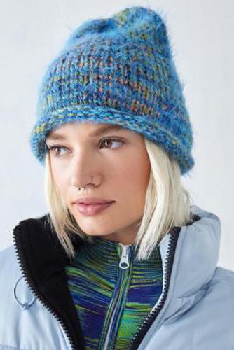UO - Bonnet mou en tricot effet chiné - Urban Outfitters - Modalova