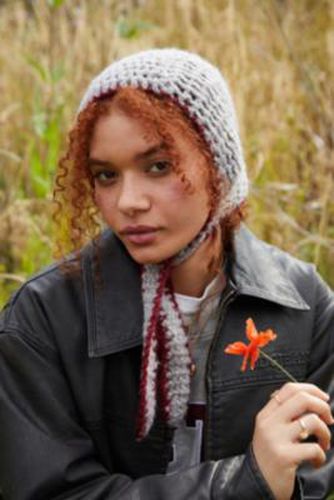 Bonnet en maille contrastée UO par en taille: TAILLE UNIQUE - Urban Outfitters - Modalova