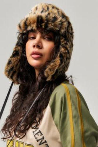 Chapeau de trappeur en fourrure Lilah UO par en Brown - Urban Outfitters - Modalova