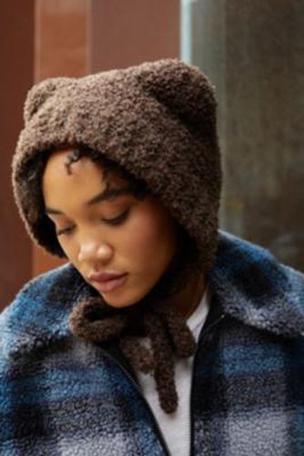 Bonnet en peluche UO par en taille: TAILLE UNIQUE - Urban Outfitters - Modalova