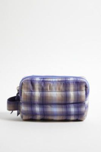 Trousse de maquillage à carreaux matelassée par en taille: TAILLE UNIQUE - Urban Outfitters - Modalova