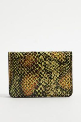 Porte-cartes serpent UO par en taille: TAILLE UNIQUE - Urban Outfitters - Modalova