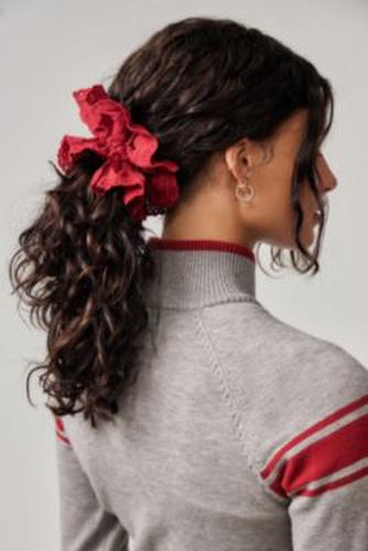 Cotton Lace Scrunchie par en taille: TAILLE UNIQUE - Urban Outfitters - Modalova