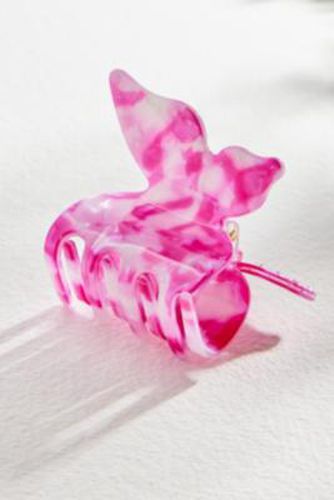 Pince à Cheveux Papillon Diamanté par en Pink - Urban Outfitters - Modalova