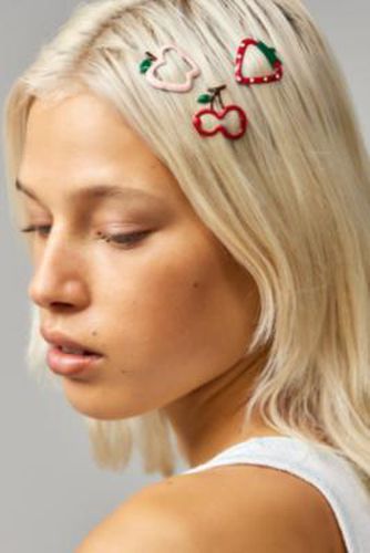 Lot de 5 barrettes à cheveux fruit par en Rose - Urban Outfitters - Modalova