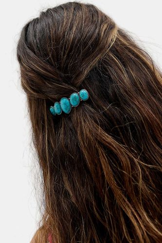 Barrette à cheveux en pierre UO par taille: TAILLE UNIQUE - Urban Outfitters - Modalova