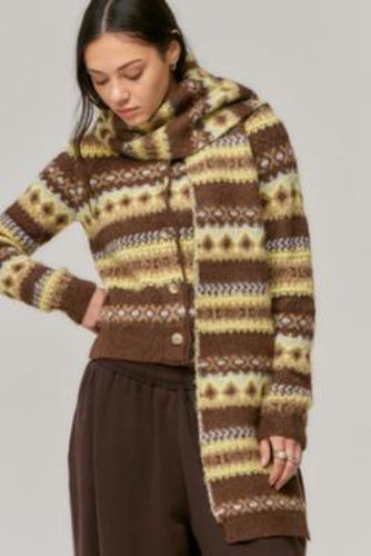 Écharpe Fairisle UO par en taille: TAILLE UNIQUE - Urban Outfitters - Modalova