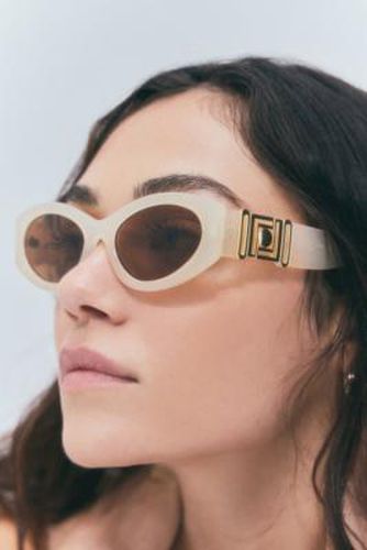 UO - Lunettes de soleil de ville à monture large Sedona par en taille: TAILLE UNIQUE - Urban Outfitters - Modalova