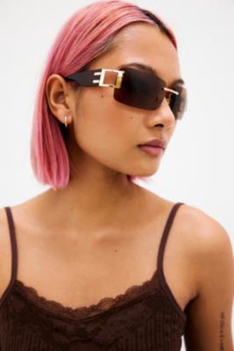 UO - Lunettes de soleil sans monture style années 2000 Maxine par en - Urban Outfitters - Modalova