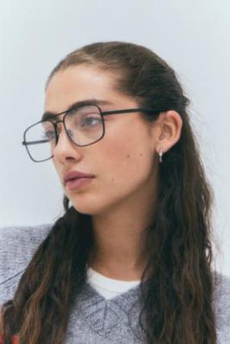 Lunettes d'aviateur UO Drew à monture métallique par en taille: TAILLE UNIQUE - Urban Outfitters - Modalova