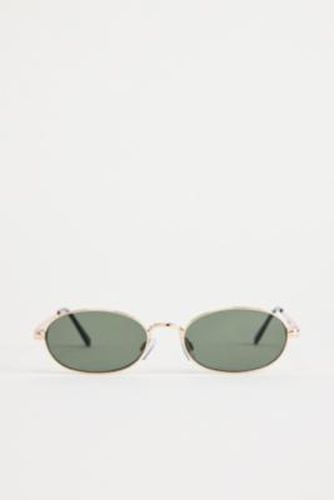 Lunettes de soleil ovales en métal UO Gwyn par en taille: TAILLE UNIQUE - Urban Outfitters - Modalova