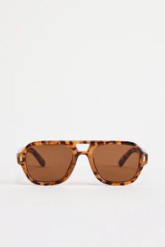 Lunettes de soleil aviateur UO River par en taille: TAILLE UNIQUE - Urban Outfitters - Modalova