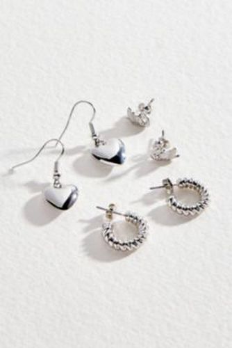 Lot de 3 boucles d'oreilles cygne et caur UO par en taille: TAILLE UNIQUE - Urban Outfitters - Modalova