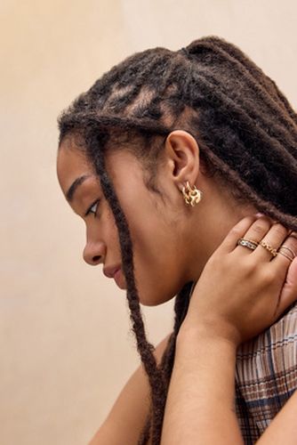 Créoles caur et étoile en taille: TAILLE UNIQUE - Silence + Noise - Modalova
