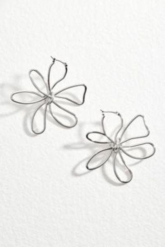 Boucles d'oreilles à fleur de pétale en métal en taille: TAILLE UNIQUE - Silence + Noise - Modalova