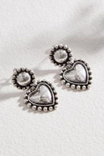 Boucles d'oreilles Vintage Heart en taille: TAILLE UNIQUE - Silence + Noise - Modalova