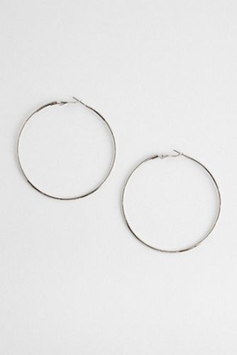 Boucles d'oreilles créoles XL gravées en taille: TAILLE UNIQUE - Silence + Noise - Modalova