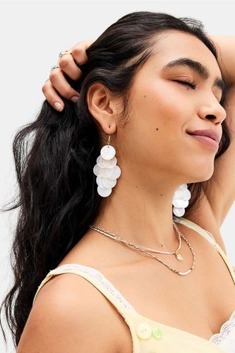 Boucles d'oreilles Holiday Shell en taille: TAILLE UNIQUE - Silence + Noise - Modalova