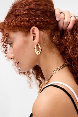 Boucles d'oreilles ovales torsadées vintage taille: TAILLE UNIQUE - Silence + Noise - Modalova