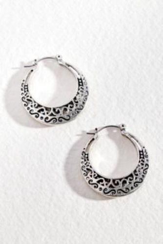 Boucles d'oreilles créoles cage découpées en taille: TAILLE UNIQUE - Silence + Noise - Modalova