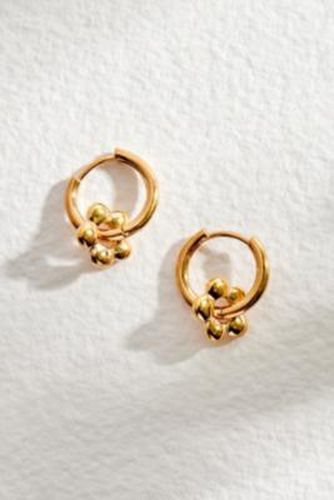 Boucles d'oreilles épaisses à fleur - Seol + Gold - Modalova