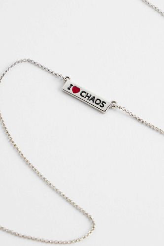 I Heart Chaos Pendant Necklace en taille: TAILLE UNIQUE - Silence + Noise - Modalova