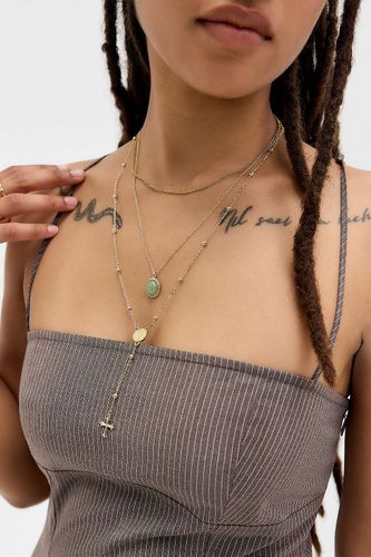 Collier ras-de-cou à lacets croisés taille: TAILLE UNIQUE - Silence + Noise - Modalova