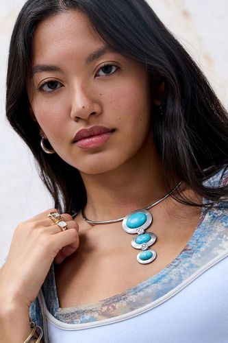 Manchette de cou turquoise en taille: TAILLE UNIQUE - Silence + Noise - Modalova