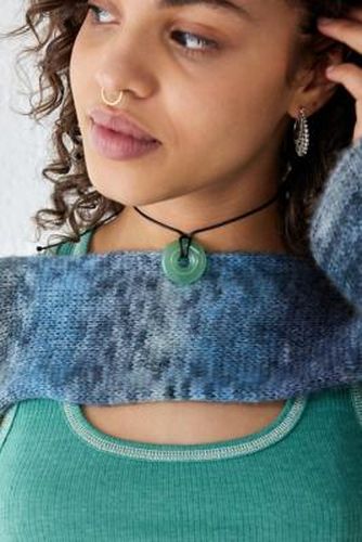 Collier ras-du-cou avec disque en pierre - Silence + Noise - Modalova