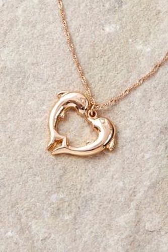 Collier à pendentif dauphins - Silence + Noise - Modalova