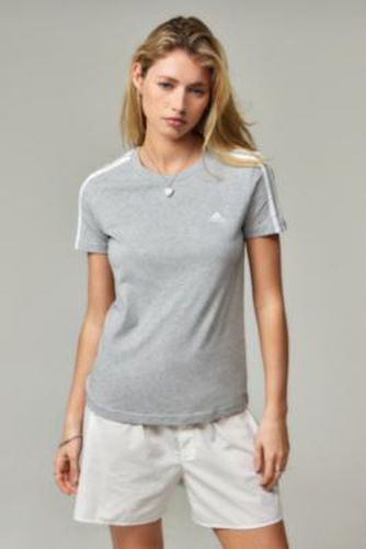 T-shirt gris à 3 bandes taille: XS - adidas - Modalova