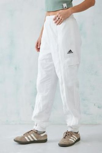 Pantalon de survêtement blanc à zip - adidas - Modalova