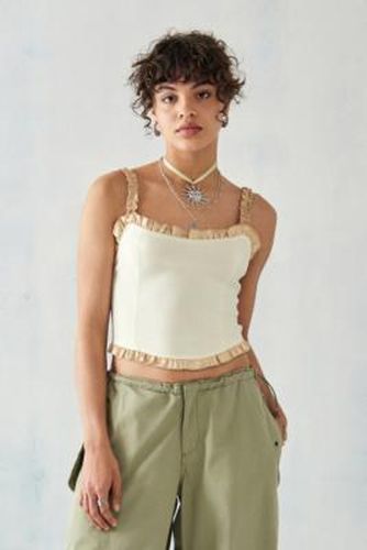 Motel - Haut corset Idalia crème - Motel - Modalova