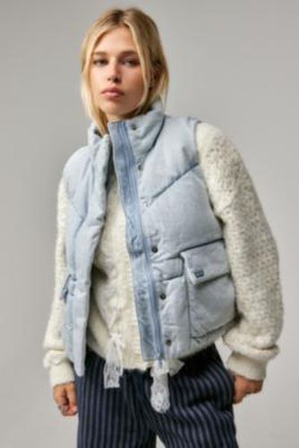 Gilet matelassé en denim western en taille: Small - Levi's - Modalova