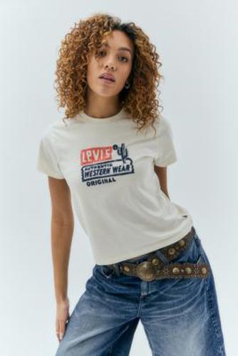 Authentic - T-shirt à motif western en Crème taille: XS - Levi's - Modalova