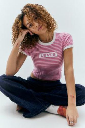T-shirt court à bordures contrastantes en taille: Small - Levi's - Modalova