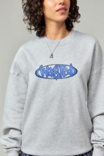 Sweatshirt à col rond Negative en Gris taille: Small - Wasted Paris - Modalova