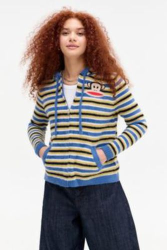 Sweat à capuche en maille zippé à rayures x Paul Frank en taille: XS - Daisy Street - Modalova