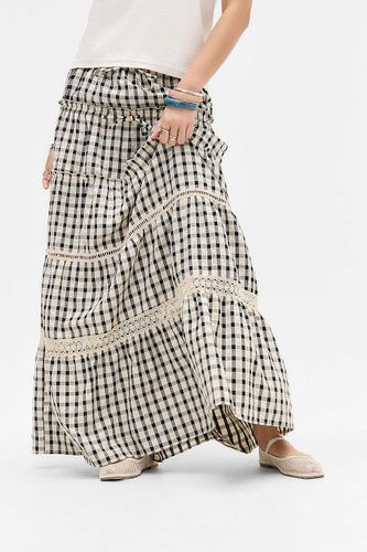 Jupe longue à carreaux en taille: XS - Daisy Street - Modalova