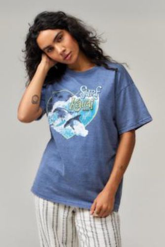 T-shirt ample à imprimé dauphin délavé en Bleu taille: XS - Daisy Street - Modalova