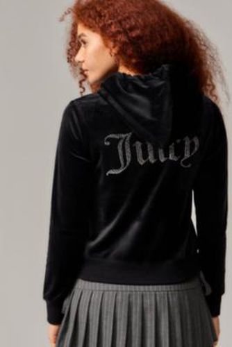 Sweat à capuche noir exclusif UO en taille: XS - Juicy Couture - Modalova