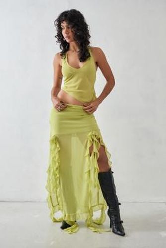Jupe longue Rendezvous vert citron en taille: XS - Lioness - Modalova